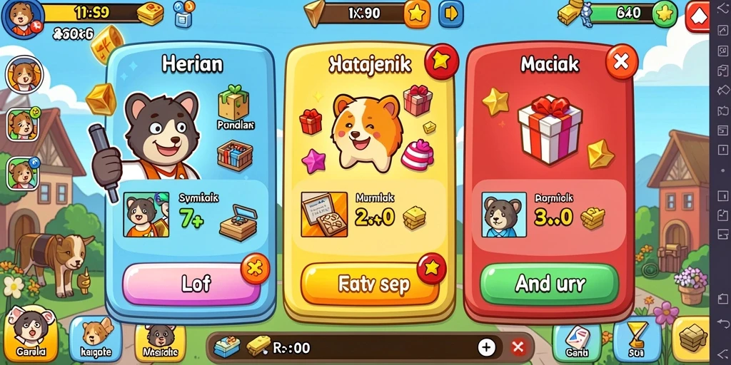 Tampilan antarmuka yang menarik dan modern.