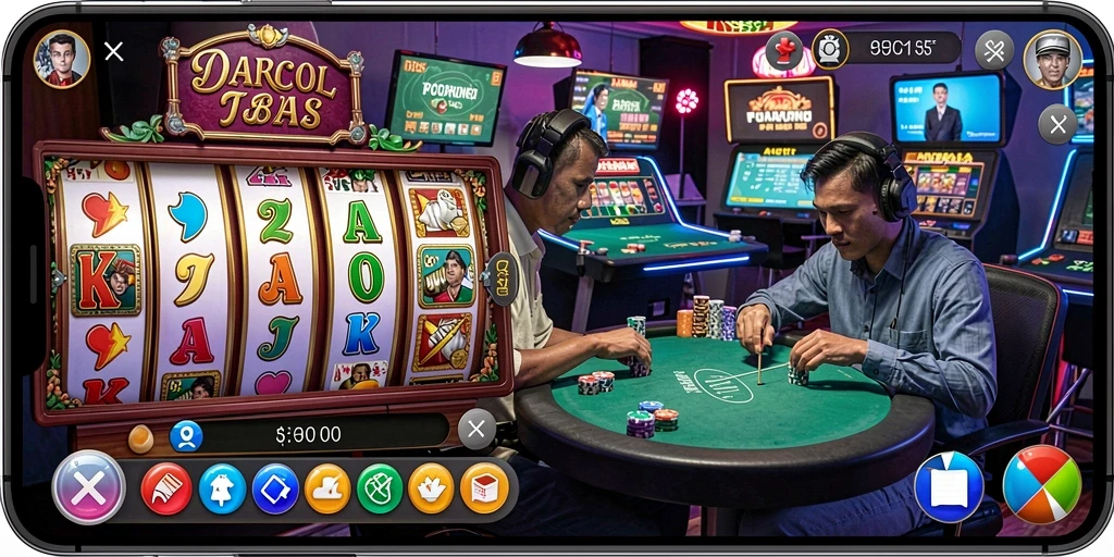 Tampilan utama aplikasi DJARUM4D yang menarik dan mudah dinavigasi.