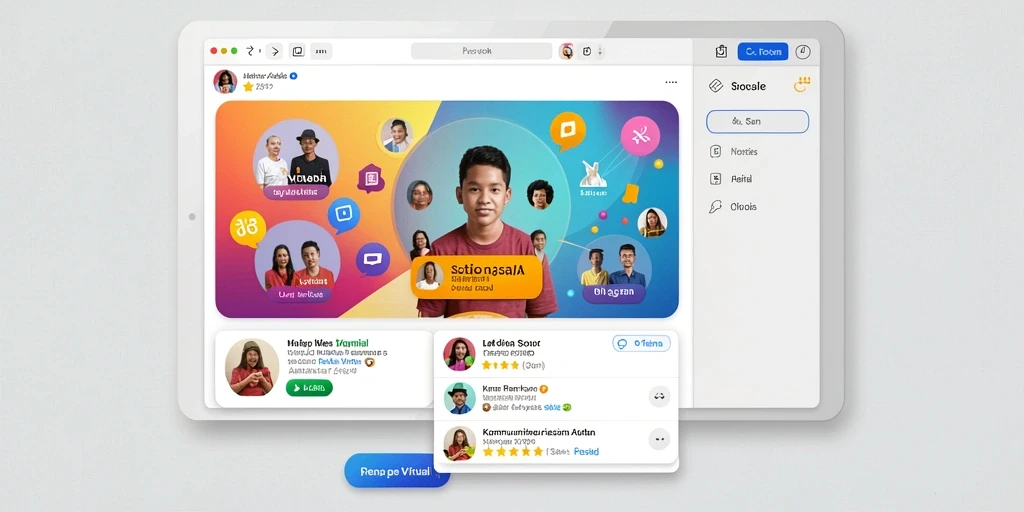 Tampilan awal yang menarik dan responsif.