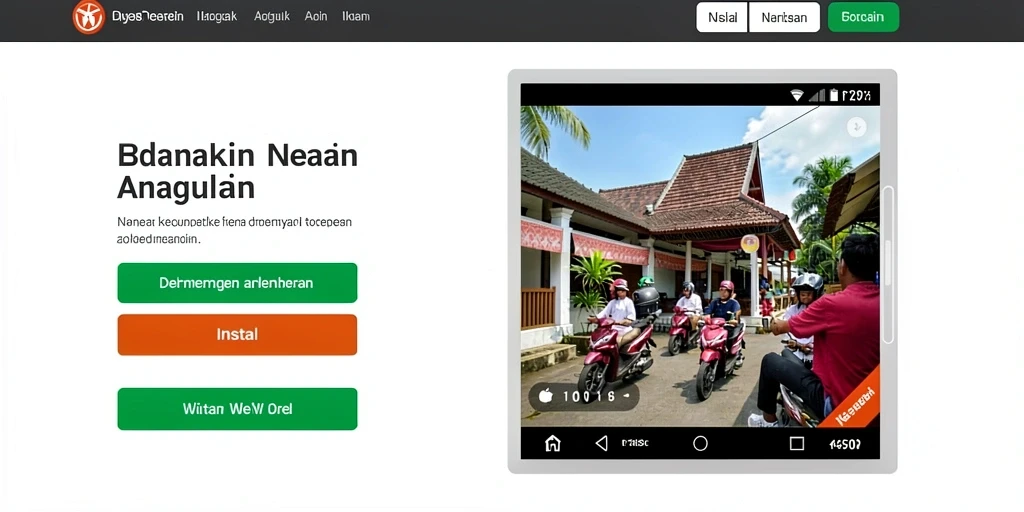 Tampilan antarmuka yang menarik dan modern.