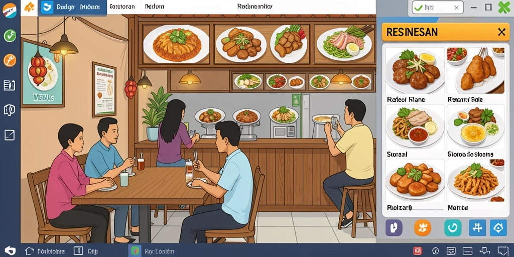 Tampilan antarmuka yang user-friendly dan menarik.