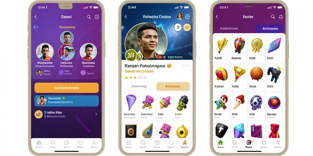 Tampilan awal yang menarik dan user-friendly.