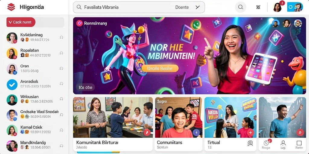 Tampilan antarmuka yang user-friendly.