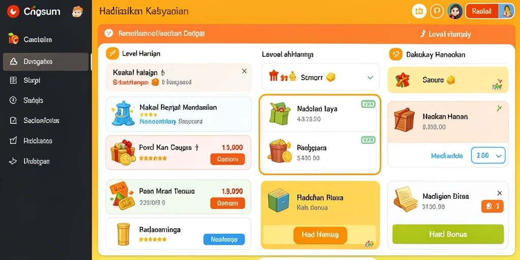 Tampilan antarmuka yang menarik dan mudah dinavigasi.