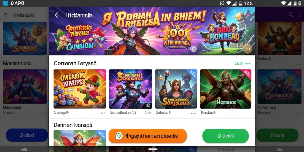Tampilan grafik yang memukau dalam gameplay.